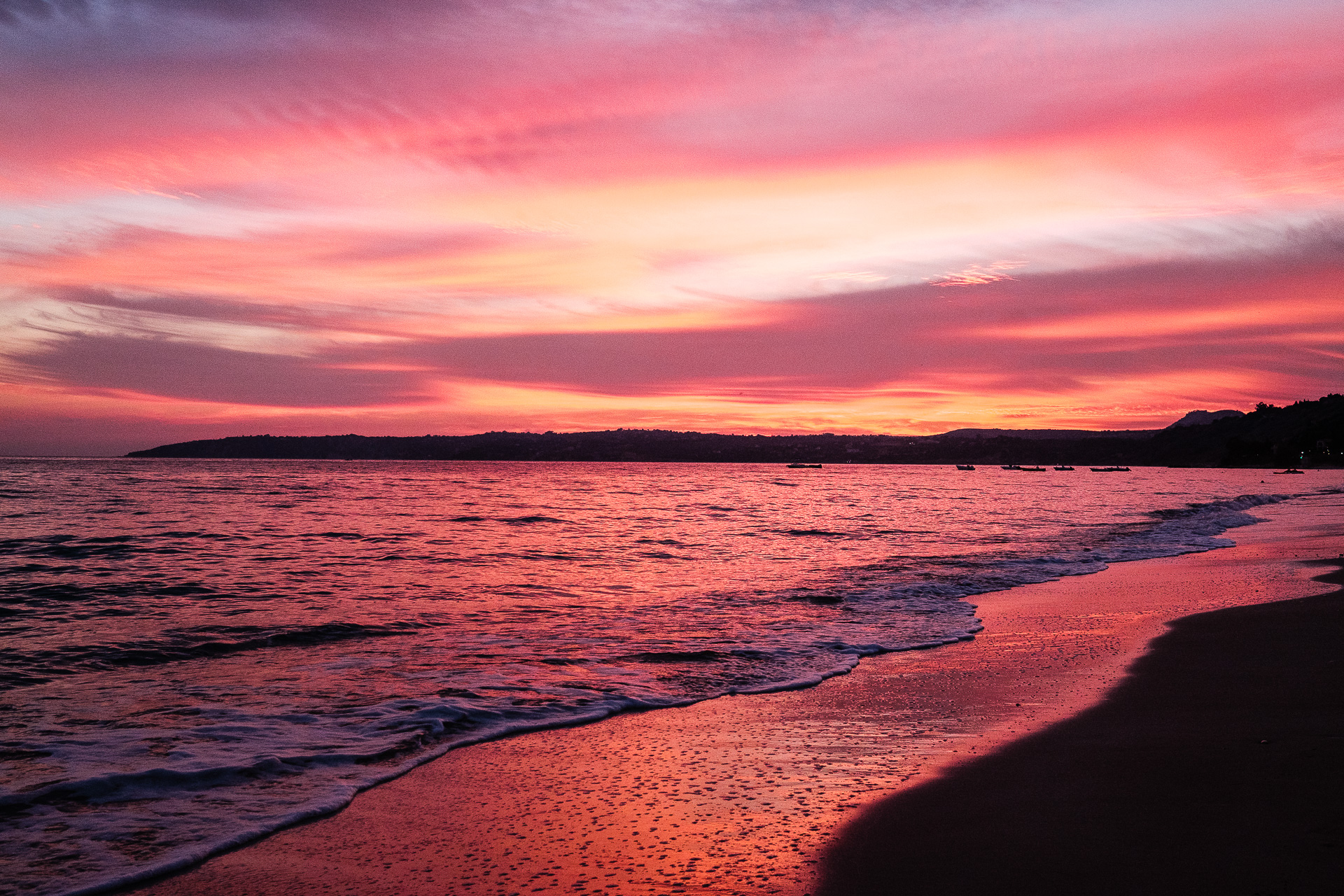 Sunset Kefalonia greece