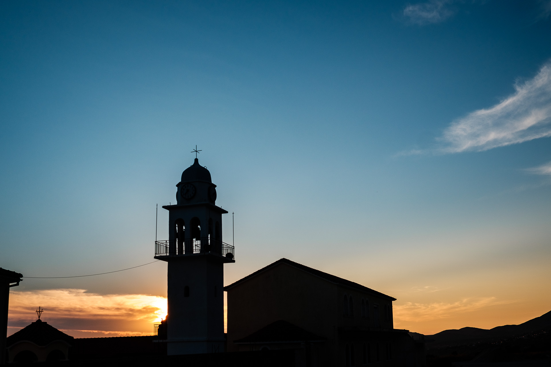 Sunset Kefalonia greece